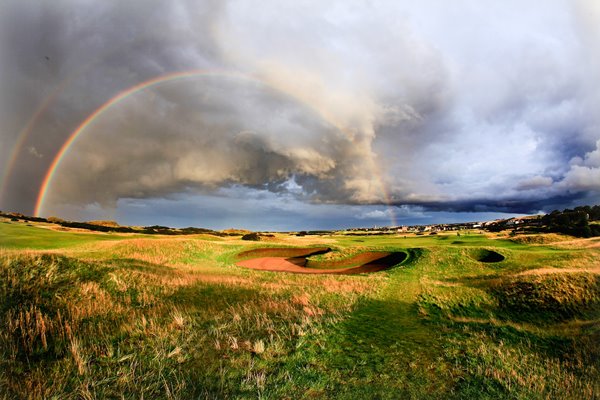 Hell Bunker Rainbow 14th hole Old Course, St Andrews