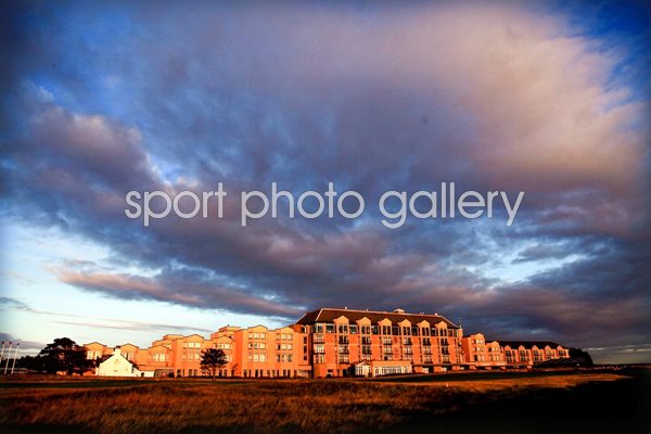 The Old Course Hotel St Andrews at sunrise