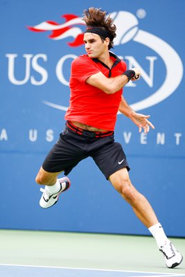 Roger Federer US Open Action 2009