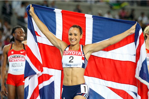 Jessica Ennis Heptathlon Silver2011
