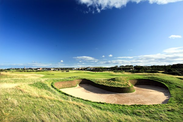 Hell Bunker Par 5 14th Hole Old Course St Andrews