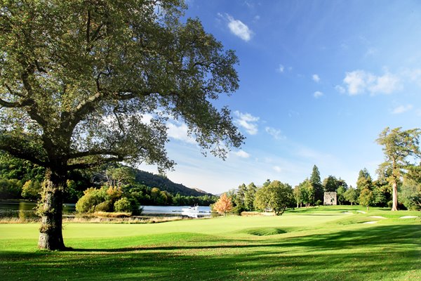 Loch Lomond Golf Club 18th hole