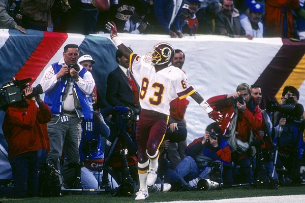 Ricky Sanders Washington Redskins Super Bowl 1988