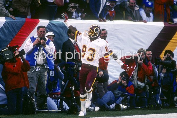 Ricky Sanders Washington Redskins Super Bowl 1988