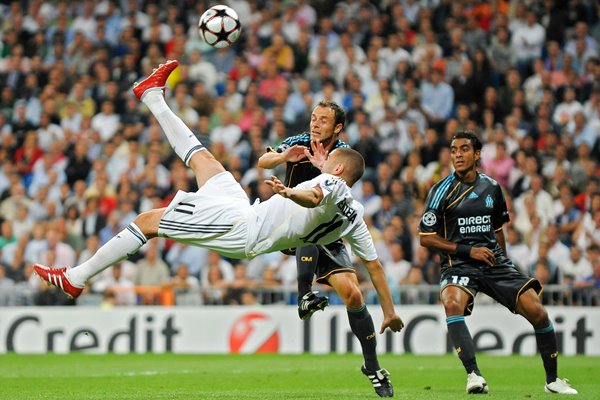 Karim Benzema Real Madrid v Marseille Champions League