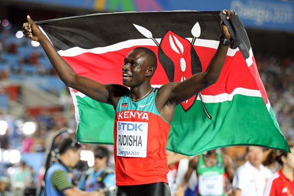 David Lekuta Rudisha World Athletics Championships Daegu 2011