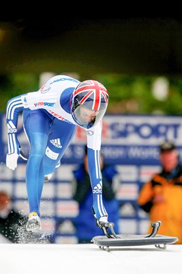 Amy Williams Sprint Skeleton Start