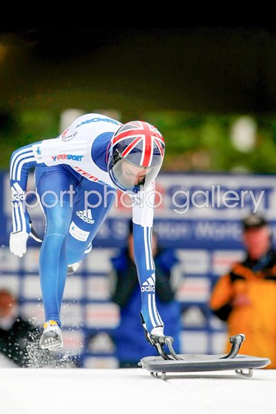 Amy Williams Sprint Skeleton Start
