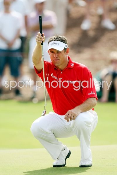 Lee Westwood eyes the big prize - Dubai 2009