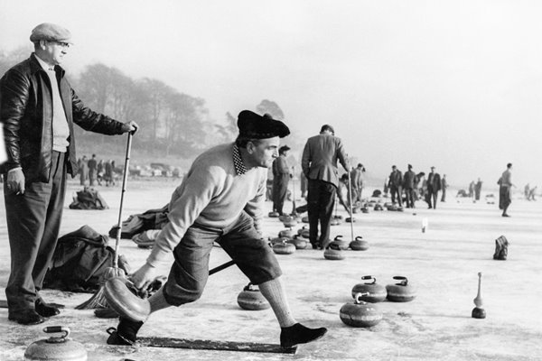 Curling On Loch Leven