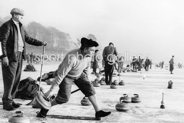 Curling On Loch Leven