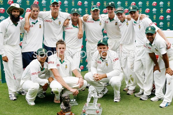South Africa celebrate Johannesburg win