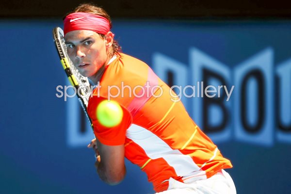 Rafael on the ball 2010 Australian Open