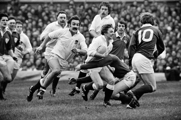 Roger Uttley England v Ireland 1980