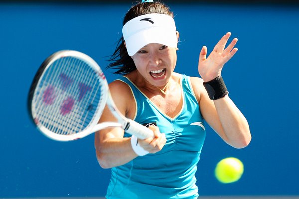 Jie Zheng Forehand 2010 Australian Open