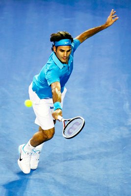 Roger Federer backhand control