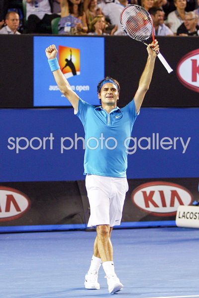 Roger Federer Moment of Victory 