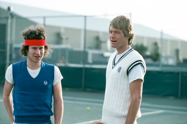 Doubles legends John McEnroe & Peter Fleming USA