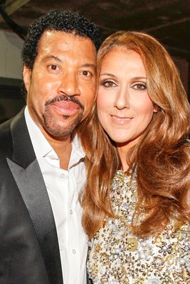 Lionel Richie with Celine Dion