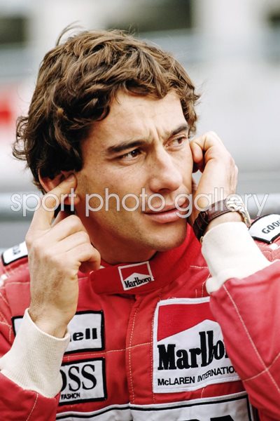 Ayrton Senna Portrait 