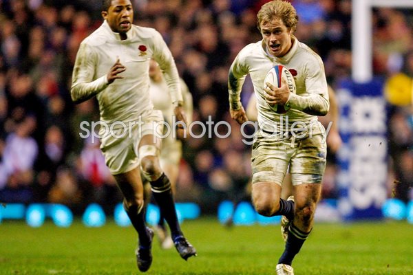 Matthew Tait breaks v Wales at Twickenham
