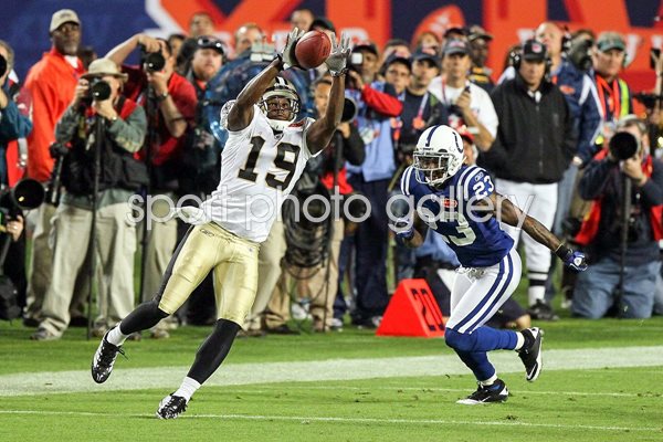 Devery Henderson Catch Super Bowl XLIV