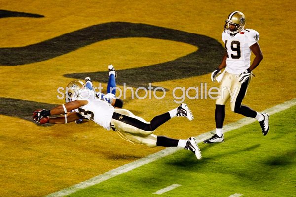 Pierre Thomas dives in for Saints Touchdown 