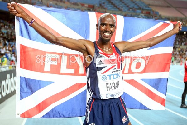Mo Farah Great Britain Gold 5000m