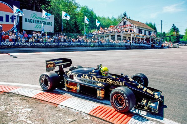 Ayrton Senna Belgian GP1986 