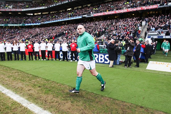 John Hayes 100th Cap for Ireland 
