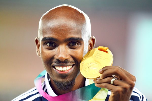 Mo Farah Great Britain Gold Medal 5000m