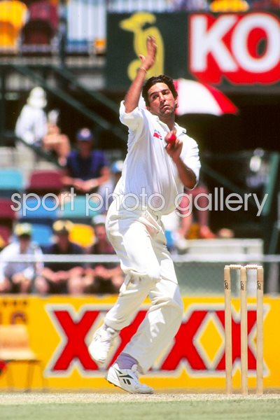 Wasim Akram Pakistan v Australia Test Match 1990