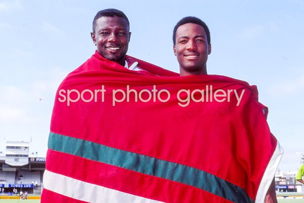 Richie Richardson and Brian Lara