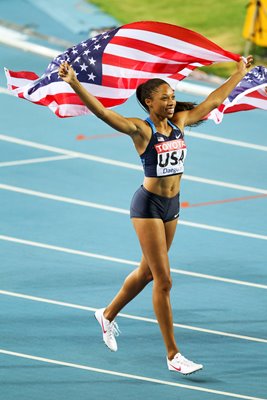 Allyson Felix USA Worlds Daegu 2011