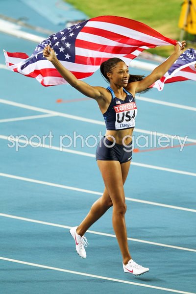 Allyson Felix USA Worlds Daegu 2011