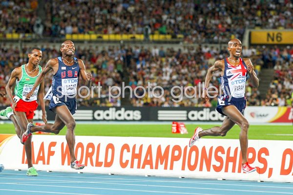 Mo Farah Great Britain Gold Medal 5000m