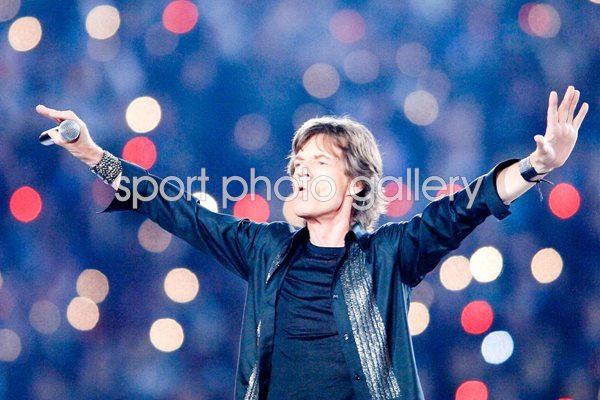 Mick Jagger Rolling Stones Super Bowl XL