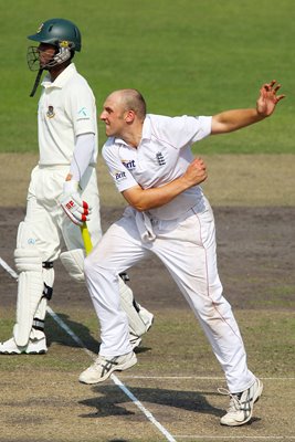 James Tredwell Test Debut v Bangladesh 2010