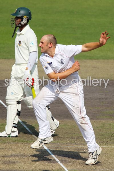 James Tredwell Test Debut v Bangladesh 2010