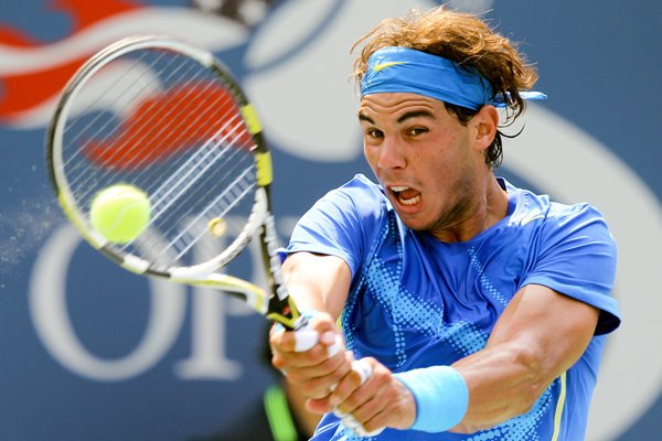 Rafael Nadal US Open Action 2011