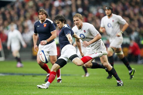 Alexis Palisson clears for France v England 2010