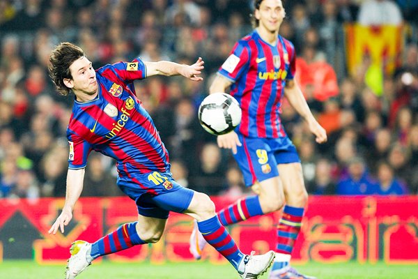 Lionel Messi Barcelona action - La Liga 2010