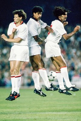 Van Basten, Rijkaard, Gullit AC Milan 1989 European Cup