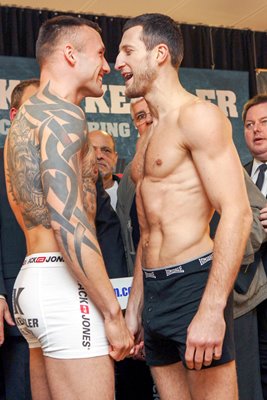 Carl Froch & Mikkel Kessler Weigh-in 2010