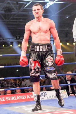 Carl Froch during Mikkel Kessler fight 2010