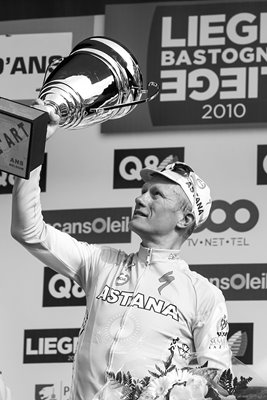 Alexandre Vinokourov Astana & Kazakhstan wins Liege 2010