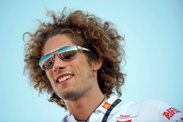 Marco Simoncelli Portrait Indianapolis 2011