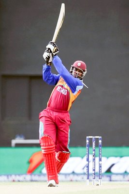 Chris Gayle Six for West Indies v England T20 World Cup
