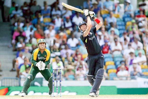 Kevin Pietersen maximum v Pakistan T20 World Cup