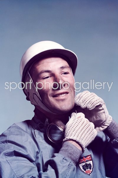 Stirling Moss portrait 1955